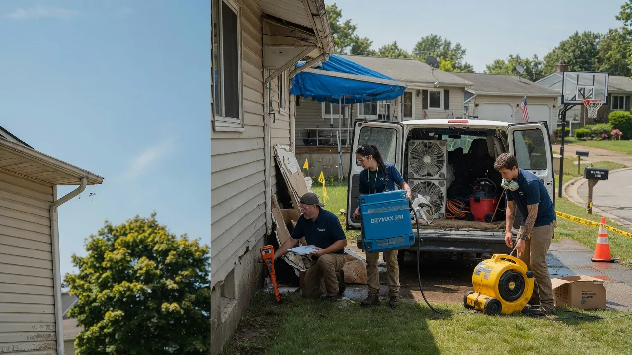 Ceiling Leak Cleanup in Nichols, IA near me