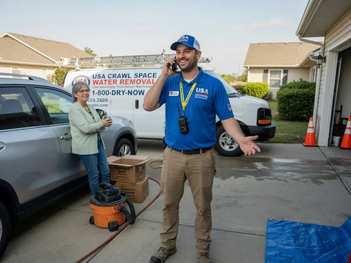 Crawl Space Water Removal Nichols, IA FAQs